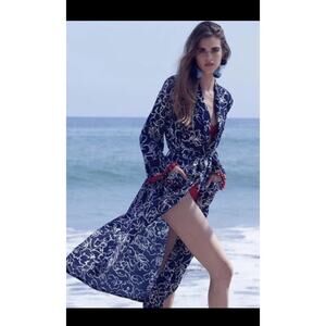 Misa Los Angeles Malini Floral Duster Kimono Size: S